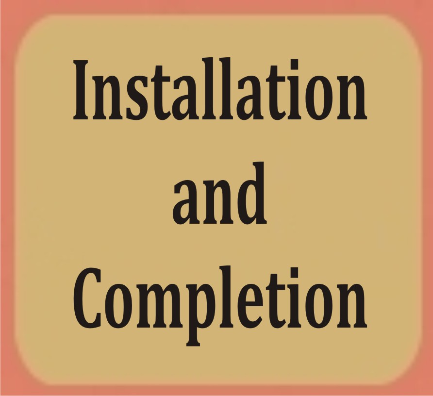 Installation and Completion-Click